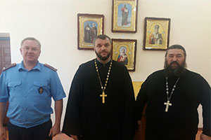 Ответственный отдела Брестской епархии по работе с исправительными учреждениями иерей Никифор Крачко посетил ИУОТ №3 г. Берёзы