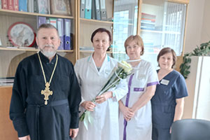 Встреча со священнослужителем в Песковской амбулатории врача общей практики филиала «Белоозерская городская больница»