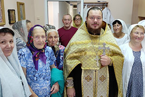 Молебен с акафистом святой Блаженной Валентине Минской