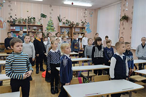 Рождественские встречи со священником в ГУО «Песковская средняя школа»