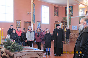 Экскурсия в храм Рождества Пресвятой Богородицы в дер. Здитово учащихся Воскресной школы при храме Святой Живоначальной Троицы агрогородка Пески