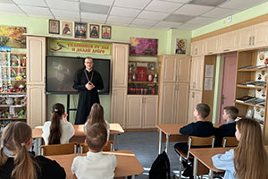 Беседы «Духовный смысл Великого поста» в ГУО «СШ №3 г. Белоозёрска»