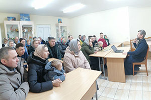 Встреча с приходскими семьями