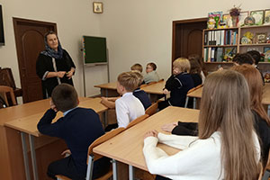 Беседа с учащимися 8 «А» и 6 «В» классов ГУО «СШ № 2 г. Берёзы»