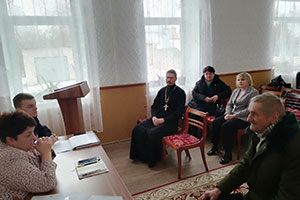Заседание общественного пункта охраны правопорядка в Сигневичском сельисполкоме