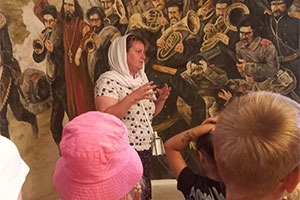 Духовно-патриотический комплекс посетили учащиеся СШ № 1 г. Березы