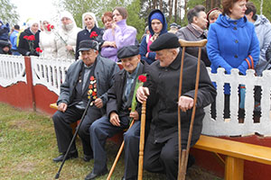 Торжества, посвящённые Дню Великой Победы, прошли в Берёзе.