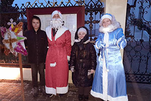 Волонтёрская акция Серафимовской воскресной школы «Рождественское поздравление»