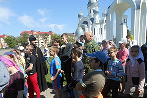 Белоозёрские школьники посетили духовно-патриотический комплекс г. Берёзы.