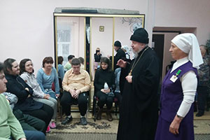 «Об ангельском мире» с воспитанниками отделения социальной реабилитации, абилитации инвалидов при ГУ «Березовский ТЦСОН»