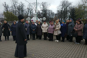 Духовно-патриотический комплекс г. Березы посетили ветераны труда