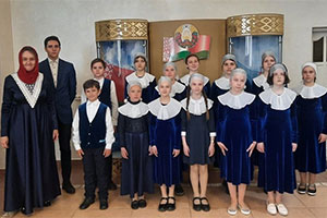 Участие детского хора Серафимовской воскресной школы в фестивале духовных песнопений
