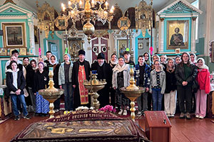 Экскурсия в храм Воздвижения Креста Господня в дер. Матвеевичи