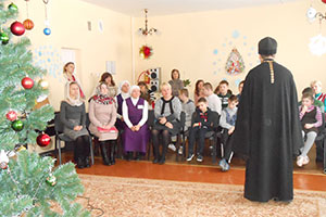 Рождественская встреча в Березовском районном центре коррекционно-развивающего обучения и реабилитации.