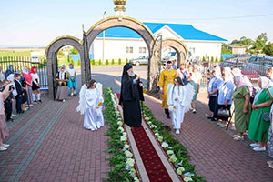 Архипастырский визит в приход храма святой равноапостольной Марии Магдалины в аг. Сигневичи Березовского района