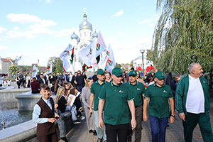 Мероприятия, посвященные Дню народного единства, прошли на территории Духовно-патриотического комплекса в г. Берёзе
