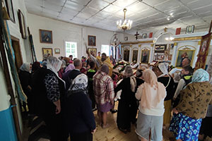 Молебен перед началом учебного года в аг.Соколово