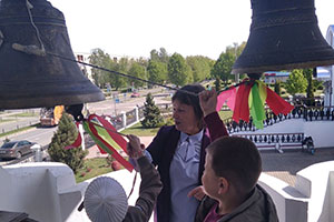 Храм преподобного Серафима Саровского посетили воспитанники Центра дополнительного образования детей и молодежи г. Белоозёрска