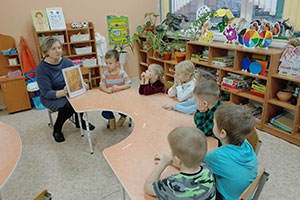 Беседа на тему: «Введение во храм Пресвятой Богородицы» в ГУО «Детский сад №4 г. Березы»
