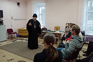 Беседа на тему: «Сретение Господне» с воспитанниками отделения социальной реабилитации, абилитации инвалидов при ГУ «Березовский ТЦСОН»