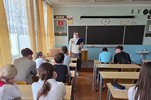 Урок нравственности в Малечской СШ