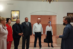 Духовно-патриотический комплекс в г. Березе посетило руководство республиканского общественного объединения «Белая Русь»