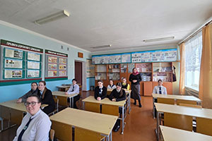 Беседа «Заповеди блаженства как путь духовного совершенства» в Малечской школе 