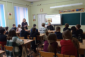 Беседа «Роль православия в истории Беларуси» в ГУО «Песковская средняя школа»