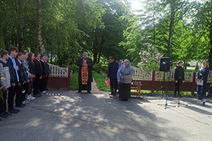 Митинг, посвященный Дню Великой Победы в аг. Борки