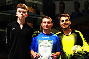 Команда молодежного движения приняла участие в Рождественском епархиальном мини-футбольном турнире