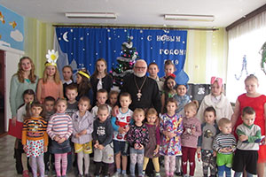 Рождественское поздравление в детском саду агрогородка Ревятичи