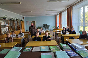 Беседа «Уроки нравственности. Человек – образ и подобие Божие» в Малечской средней школы