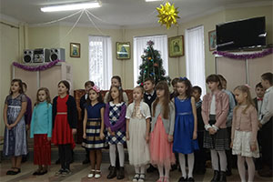 Рождественские утренники в Серафимовской воскресной школе