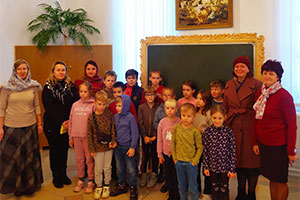 «Будем жить с Богом» - беседа в Воскресной школе Петропавловского храма г. Березы