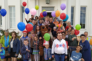 В Белоозерске состоялся традиционный Пасхальный праздник для инвалидов.