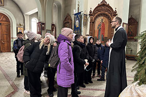 Экскурсия по храму преподобного Серафима Саровского в г. Белоозерске для учащихся 4 класса ГУО «СШ №3 г. Белоозерска»