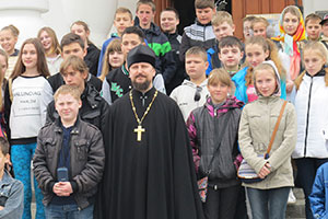 Минские школьники посетили духовно-патриотический комплекс г. Берёзы
