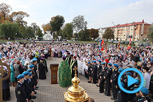 Крестный ход, посвященный 60-летию со дня преставления и 20-летию со дня прославления святой блаженной Валентины Минской