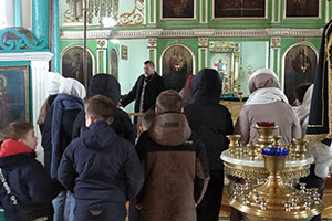 Экскурсия в храм Святой Живоначальной Троицы аг. Пески в Прощёное воскресенье