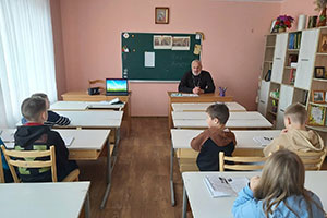Беседа «О святителе Тихоне, патриархе Московский и всея России» в аг. Спорово