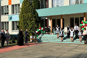 Начало учебного года в Малечской школе