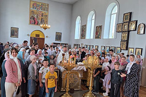 Молебен перед началом учебного года в храме преподобного Симеона Столпника аг. Малеч