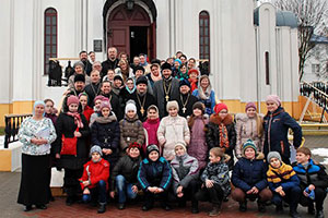 Открытый урок в Воскресной школе Серафимовского храма г. Белоозерска.