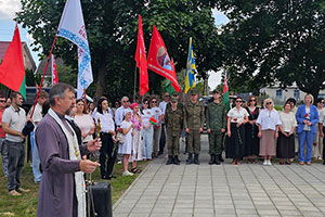 Священник принял участие в мероприятии в честь 82 годовщины освобождения Березовского района