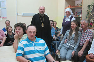 Встреча в отделении дневного пребывания для инвалидов в г. Берёзе