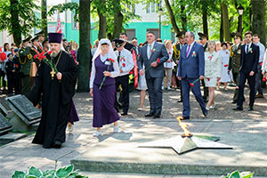 Священнослужитель принял участие в митинге «Беларусь – мая слава, надзея i гонар!»
