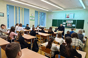 Беседа с учащимися 6 класса ГУО «Первомайская СШ»