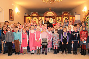 «Масленица» в Воскресной школе Михайловского храма г. Берёзы