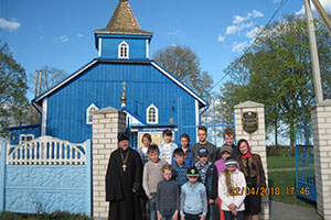 Мероприятие «Православные праздники» в воскресной школе при храме Святой Живоначальной Троицы агрогородка Пески