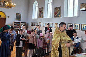 Начало занятий в Малечской воскресной школе.